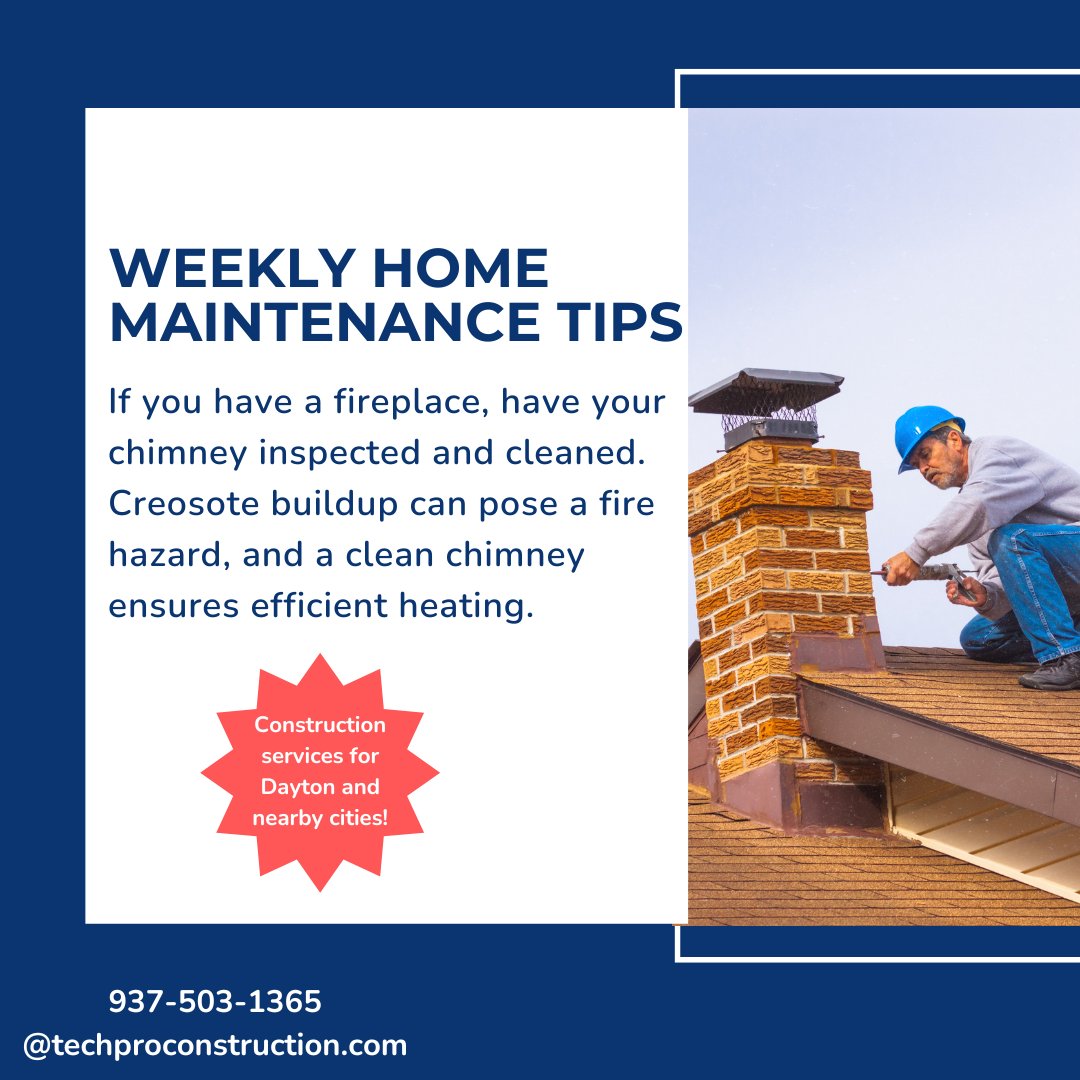 WEEKLY HOME MAINTENANCE TIP
#techproconstruction #techpro #construction #constructionlife #homerenovation #homemaintenance #winter #daytonohio