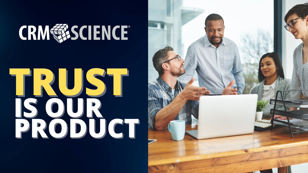 CRMScience's tweet image. 🤝Trust is not just a buzzword - it&apos;s our product. Check out our blog post to learn how we prioritize trust at CRM Science.

Read More ➡️ ow.ly/ZGrK50NIvUC

#CRMScience #TrustIsOurProduct #Salesforce #SalesforceExperts #SalesforcePartner #CRM #TRUST #SalesforceConsultant