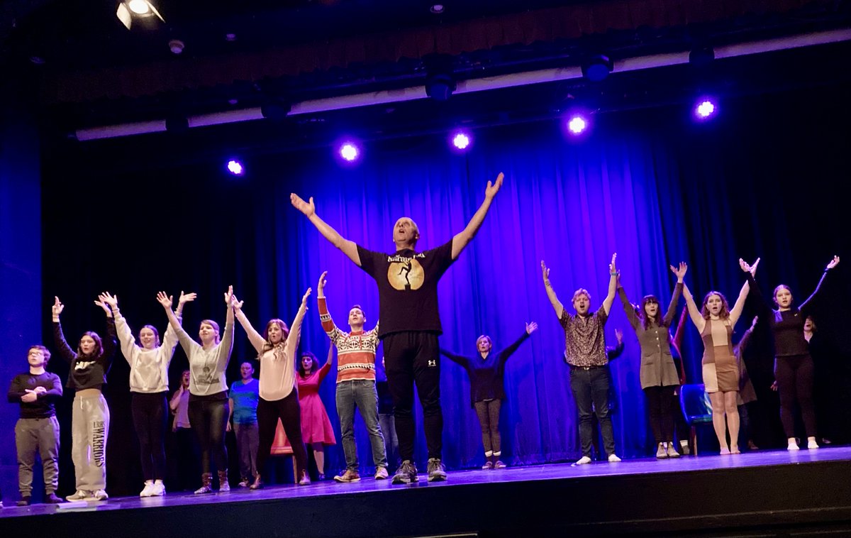 rickconrad's tweet photo. Liverpool's @The_Astor raises the curtain Thursday on its first big musical since 2018. Featuring 27 cast members from Queens and Lunenburg counties ranging in age from 14 to 77, plus many others behind the scenes. 
https://t.co/IX7Rmd9MXZ https://t.co/eIrfDPax8X