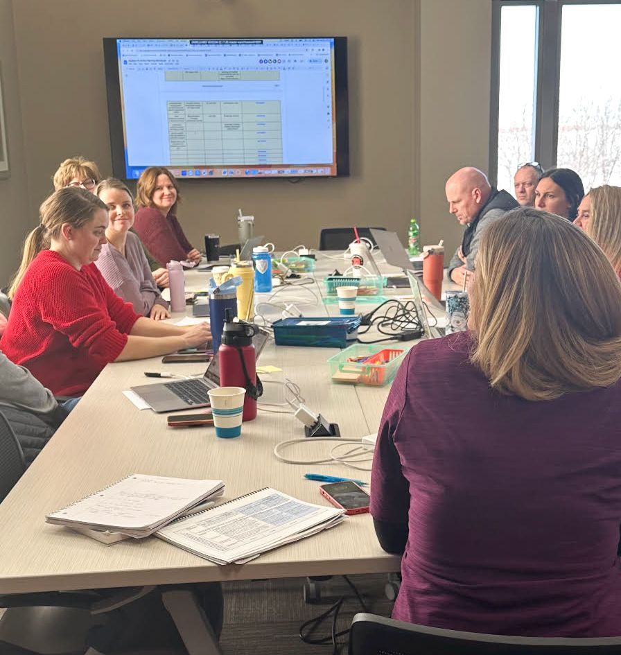 CentralRivers's tweet image. Central Rivers AEA School Improvement Consultant, Kara Shannon, guided the Hudson CSD high school team through the Self-Assessment of MTSS Implementation (SAMI) process with expertise and support. 👏 🏫 #EveryDayAtAEA #CRAEA #iaedchat #ialegis