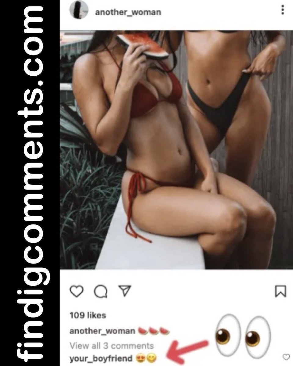 Cheating and dishonesty are CANCELLED now that you can find Instagram comments! Search now at FindIGComments.com #cheatersexposed #narcissist #dating #breakup
