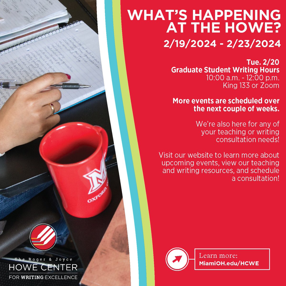 Howe Center for Writing Excellence at Miami U tweet media