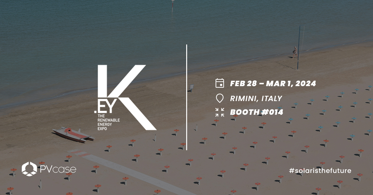 WeArePVcase's tweet photo. Mark your calendars! KEY - The Energy Transition Expo is on the horizon, set to take place from February 28 to March 1 in Rimini, Italy π€
Are you looking for a way to simplify your solar design project tasks? Let's discuss how PVcase can help at Booth #014!
#KEY24 #PVcase https://t.co/FyoUE2QY9T