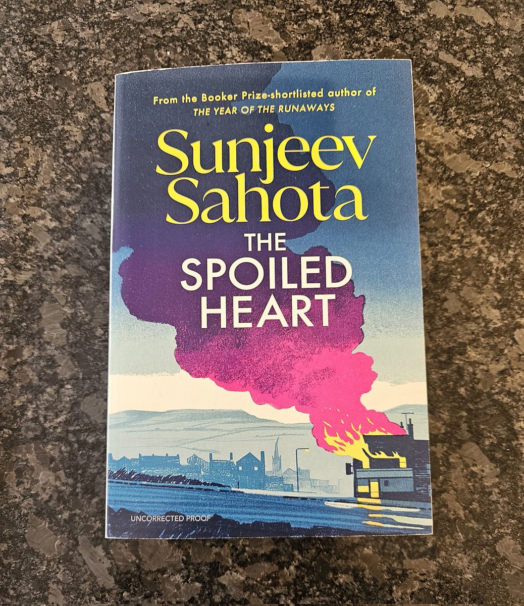 Thank you so much @vintagebooks for this gorgeous copy of #TheSpoiledHeart by Sunjeev Sahota 
Published on 25th April
#bookbloggers #bookX #BookTwitter