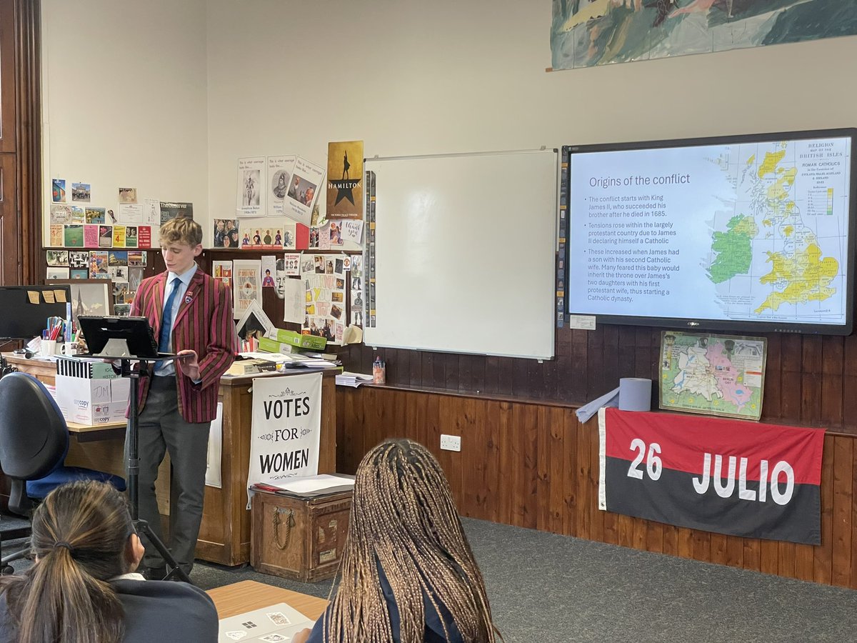 A great turnout at the History Society today to hear Geordie M’s presentation on the Jacobite Rebellion