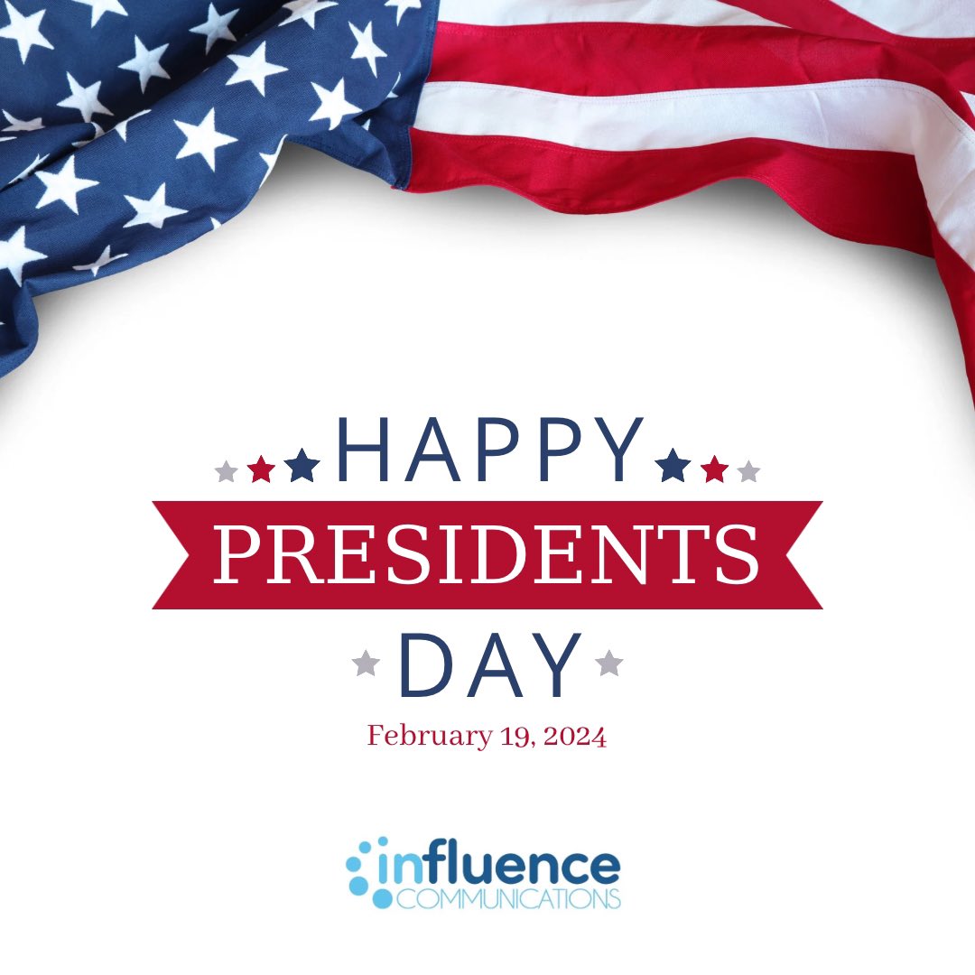 Influence_Comm's tweet image. ¡Happy President’s Day to all!

#presidentday #Happy