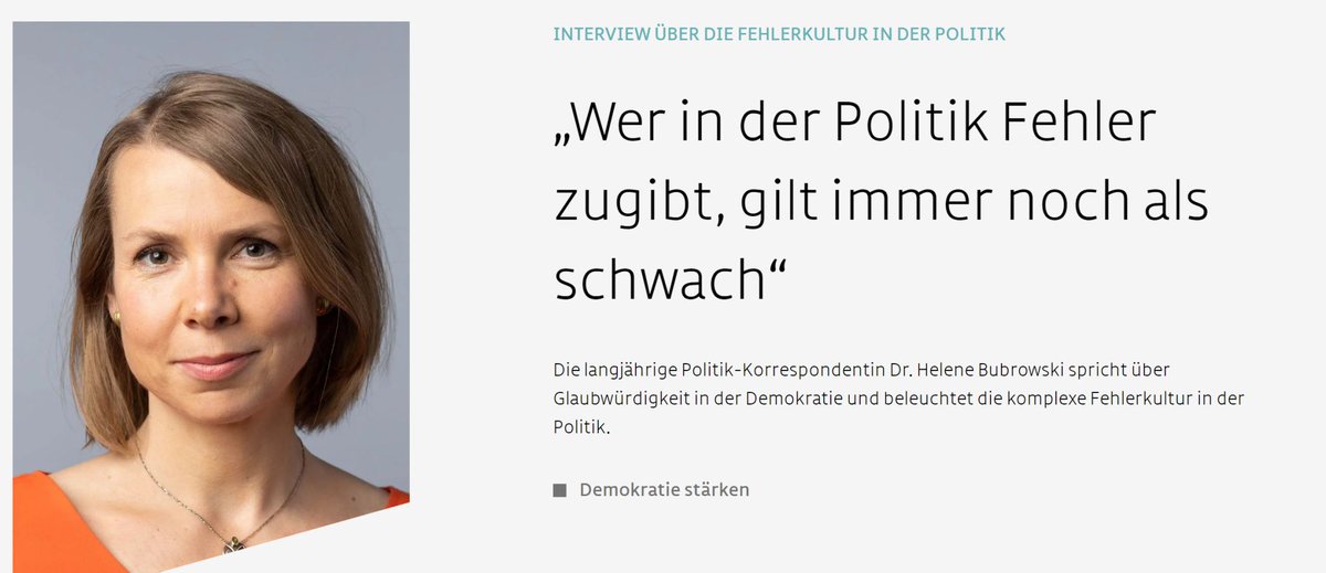 💭 Vertuschen, Abstreiten, Aussitzen, Salamitaktik: Politikern und Politikerinnen fällt es oftmals schwer, Fehlentscheidungen oder persönliche Fehltritte einzugestehen. Doch woher rührt die Problematik und wo liegen die Ursachen dafür?

Wir haben mit der Autorin, erfahrenen
