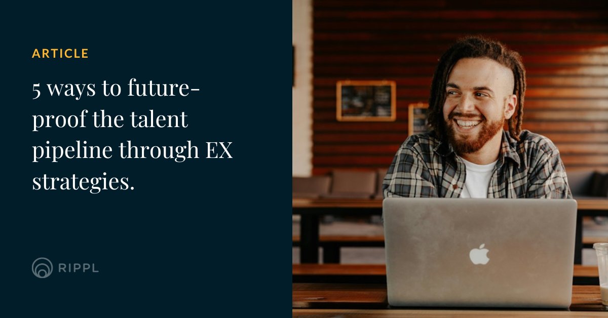 ripplplatform's tweet photo. 🪄 What’s the role of employee experience strategies in future-proofing the talent pipeline in 2024 and beyond? Grab a coffee and read our latest article here: https://t.co/7HGRpwU5SH https://t.co/xLHw0u2URT