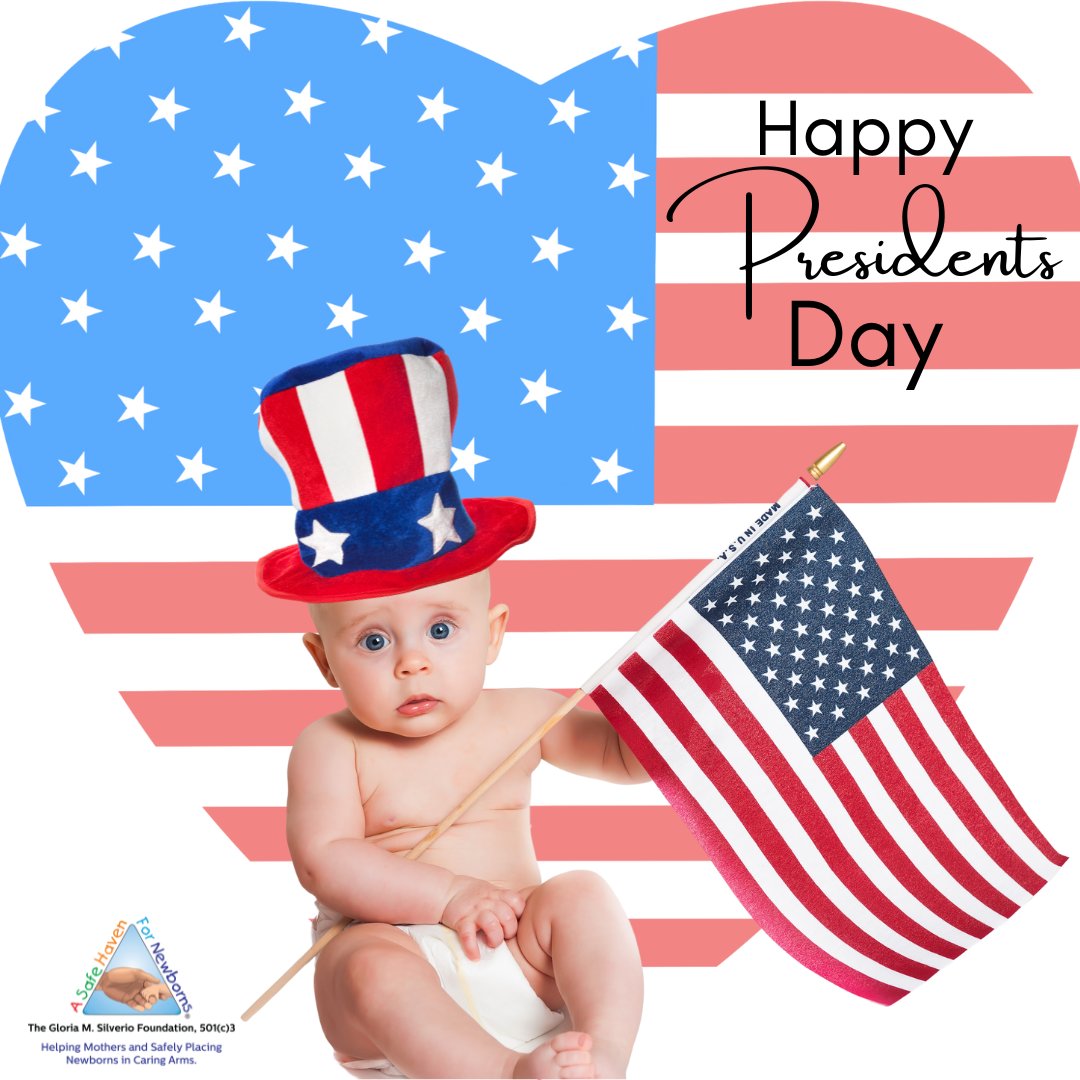 Happy President’s Day! 
#HappyPresidentsday2024 #PresidentsDay2024 #ashfnb #asafehavenfornewborns #everylifeisprecious #floridanonprofit