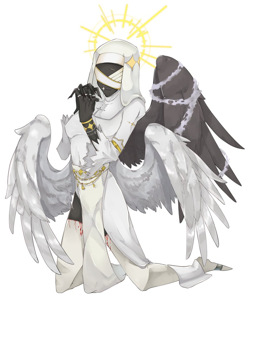 【<a href="/syu_matu_/">【公式】終末大戦</a> 】

こちらの企画に参加させていただきます！
でっかいライアくん、白になりたい黒い天使です
関係真っ白なので仲良くしてください🙌

#終末大戦_CS
#終末大戦_天使