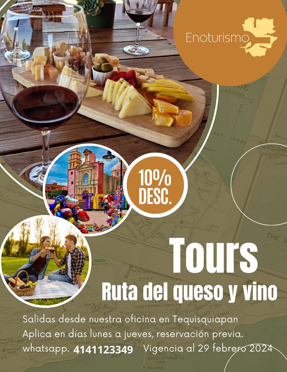 Ven y descubre la Ruta del queso y vino que inicia en #Tequisquiapan
#enoturismo #tours
<a href="/enoturismo_tx/">Viajes y Enoturismo</a>  #rutadelquesoyvino