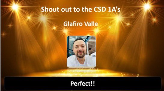 TyeshaR95508391's tweet photo. Shoutout to the CSD 1A’s: “Always turn a negative situation into a positive situation.” #CSDsquad #DreamTeam @A1SmithBlock @seanclarke333 @mliggi https://t.co/l4qc6mUq6Q