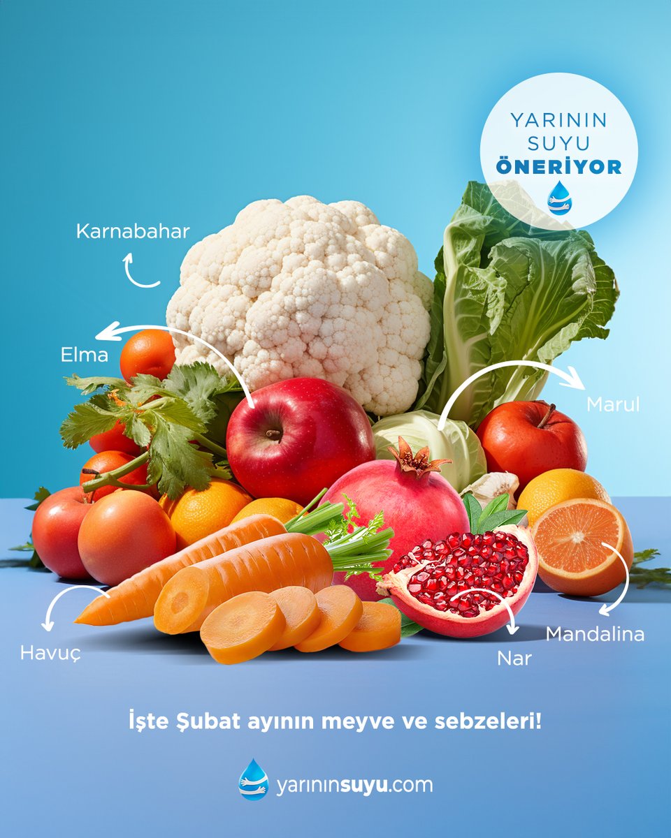 Alışveriş yaparken, mevsiminde yetişen meyve ve sebzeleri satın almaya siz de dikkat ediyor musunuz? 👇💬💧