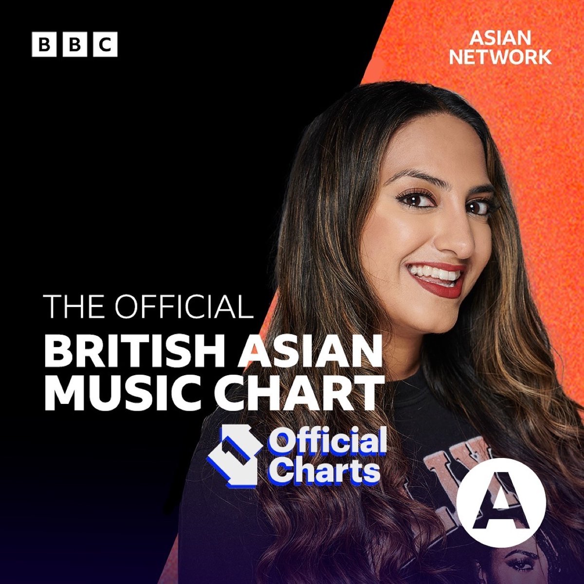 Just announced. 📢 We’re thrilled to be producing the first-ever Official British Asian Chart Show. Every week we’ll be celebrating the best of British Asian music with a one-hour rundown of the top 20 biggest tracks, hosted by @jasmine_takhar. Starting 18 April. 📻