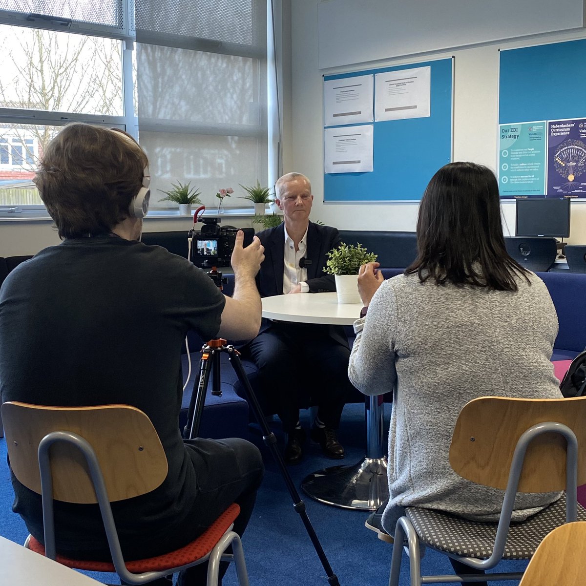 @jan_shadick gave a fabulous interview this morning for our Trust Conference Day! Look out for the video in a few weeks time! #habsconf24