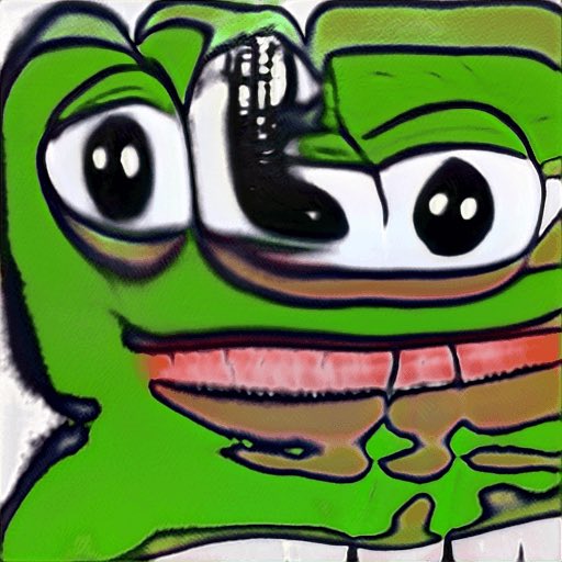 The first AI nft that I know of is <a href="/NeuralPepe/">Neural Frens</a>.  Looks even better after a few years.