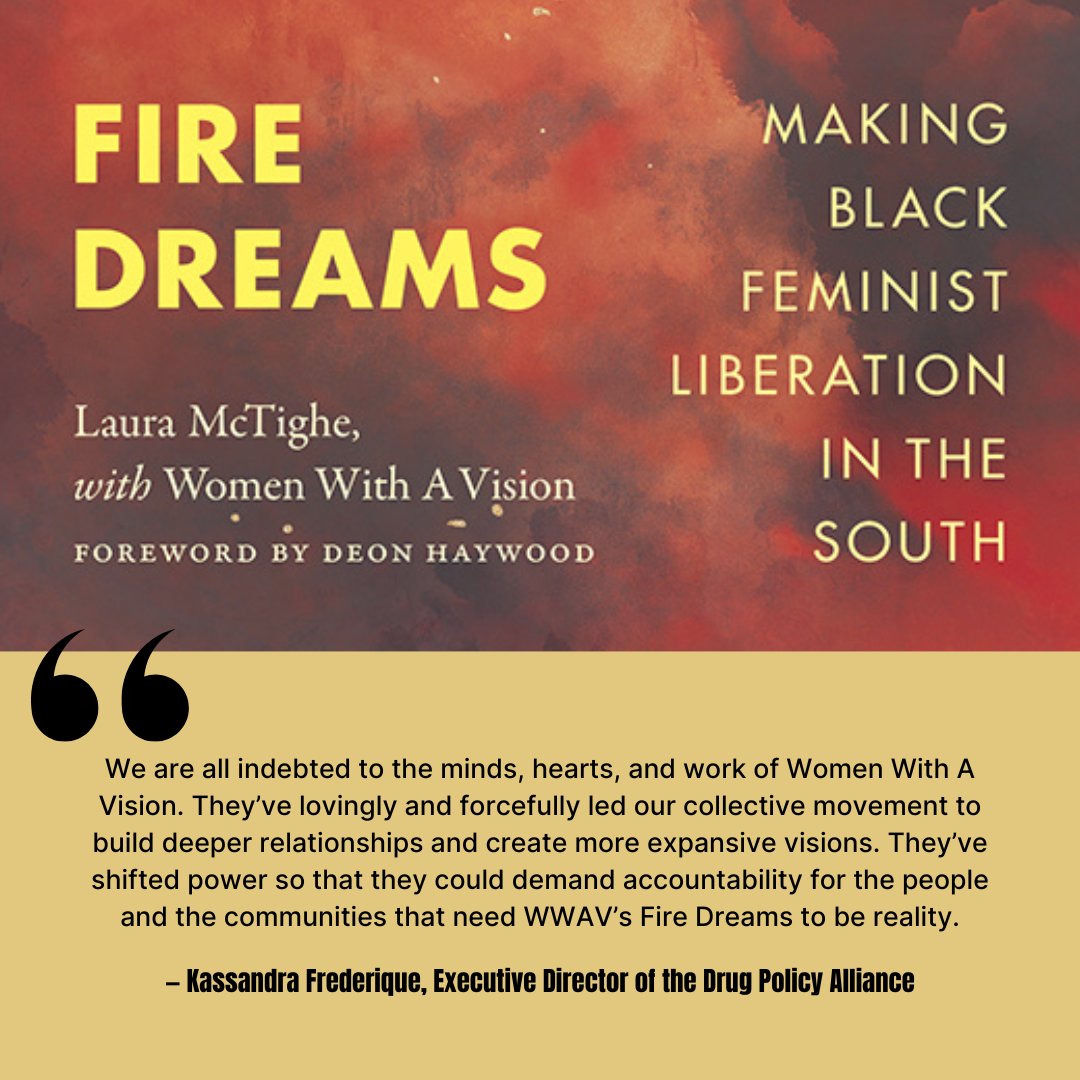 We are so grateful to be in this struggle with you Cydnee Clay. Thanks so much for your work with @HIPSDC and your support of “Fire Dreams: Making Black Feminist Liberation in the South.” Visit dukeupress.edu/fire-dreams to get your copy today.