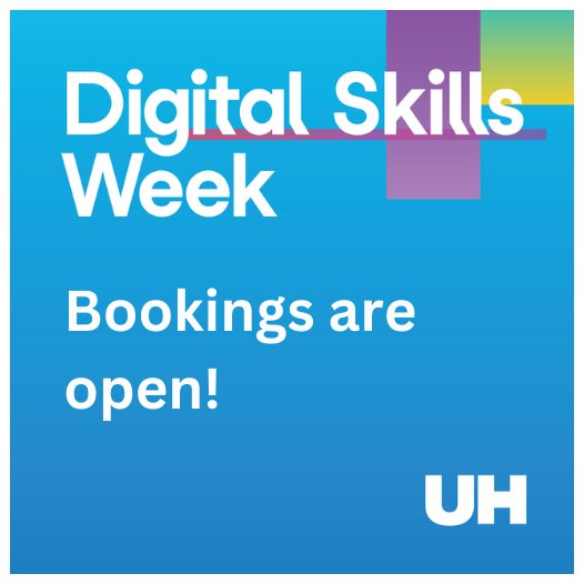 📢go.herts.ac.uk/dsw 18-22 March 2024 Book now for Herts Digital Skills Week activities. #digitalherts @uniofherts @CLASS_UH