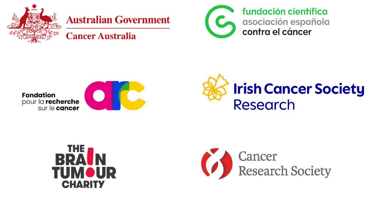 We're excited to be partnering with six fantastic cancer research orgs for our 2024 grant round, which is now open. Together we can fund the next ground-breaking research ideas... apply now! @ContraCancerEs @CancerAustralia @IrishCancerSoc @FondationARC @BrainTumourOrg @SRC_CRS