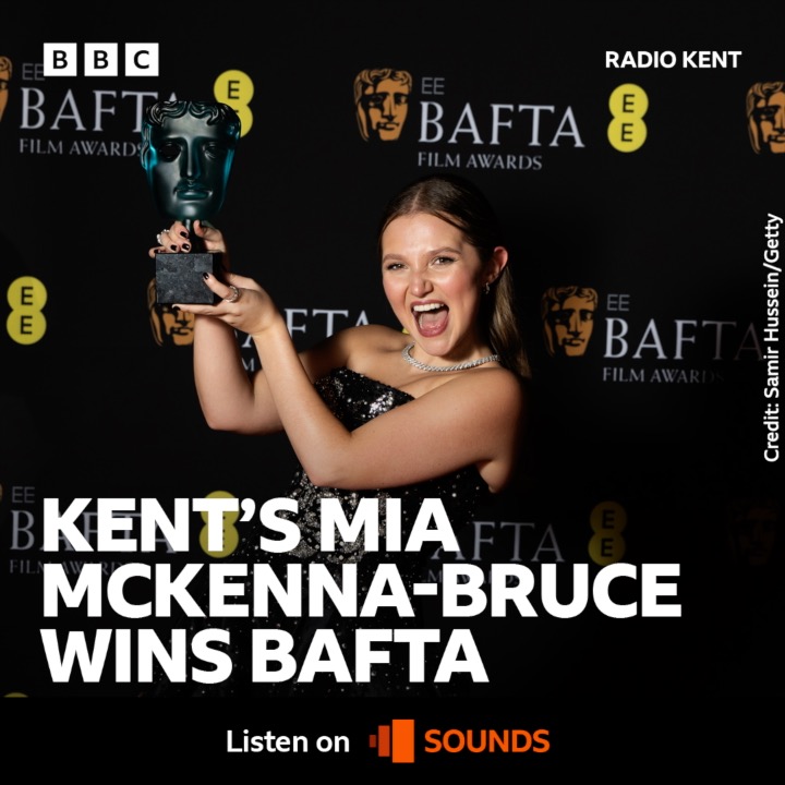 🎭 Congratulations to former Maidstone student Mia McKenna-Bruce on her Bafta Rising Star win! 👏 Hear our chat with Mia the morning after the big night: bbc.in/42M4RKn