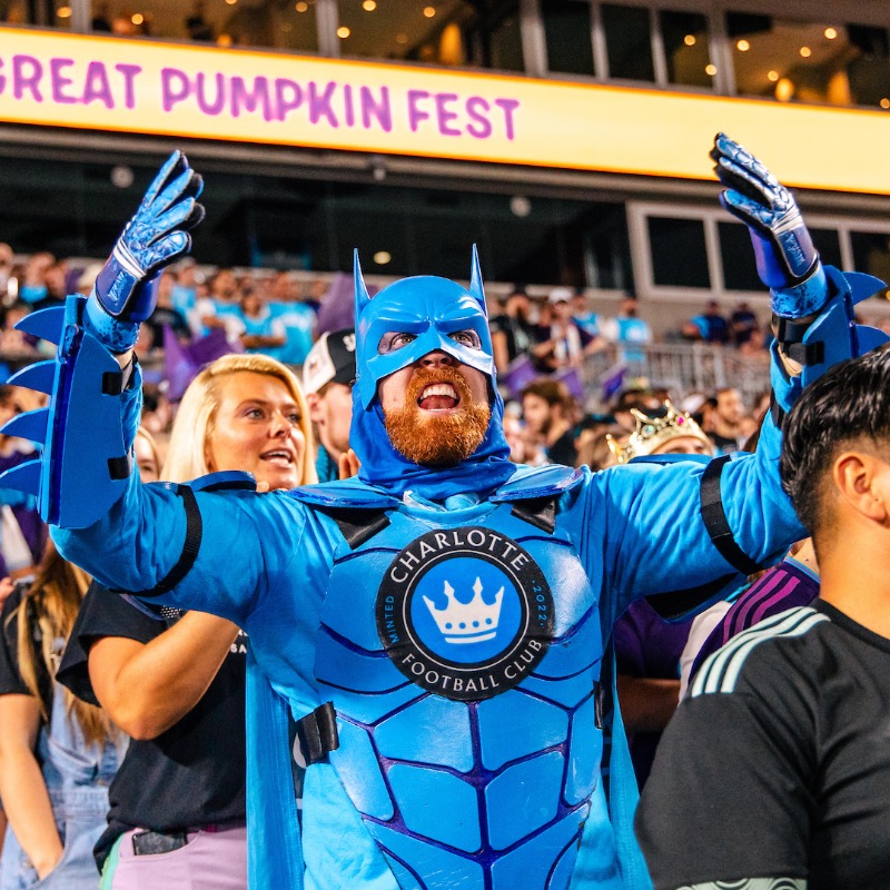 CharlotteFC's tweet photo. NO MONDAY MOOD OVER HERE ‼️

We play soccer on Saturday #ForTheCrown