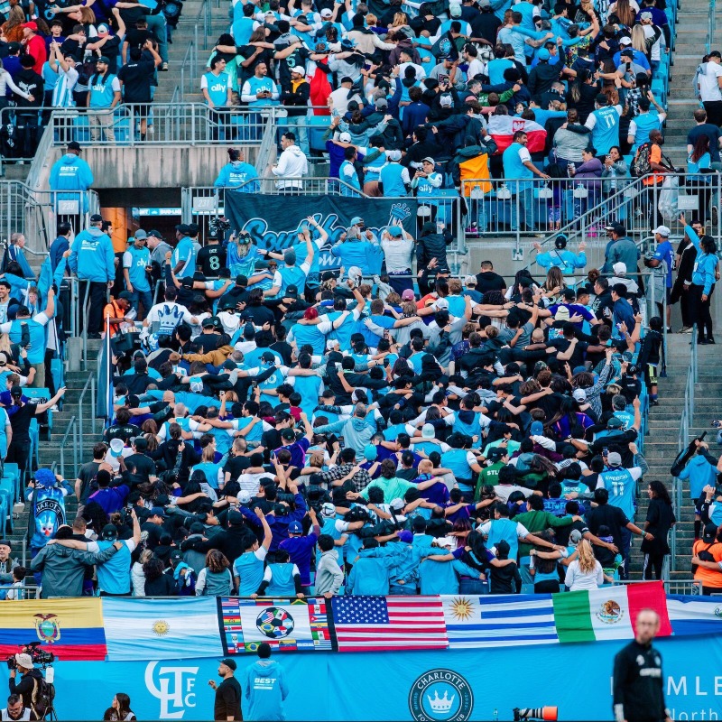 CharlotteFC's tweet photo. NO MONDAY MOOD OVER HERE ‼️

We play soccer on Saturday #ForTheCrown