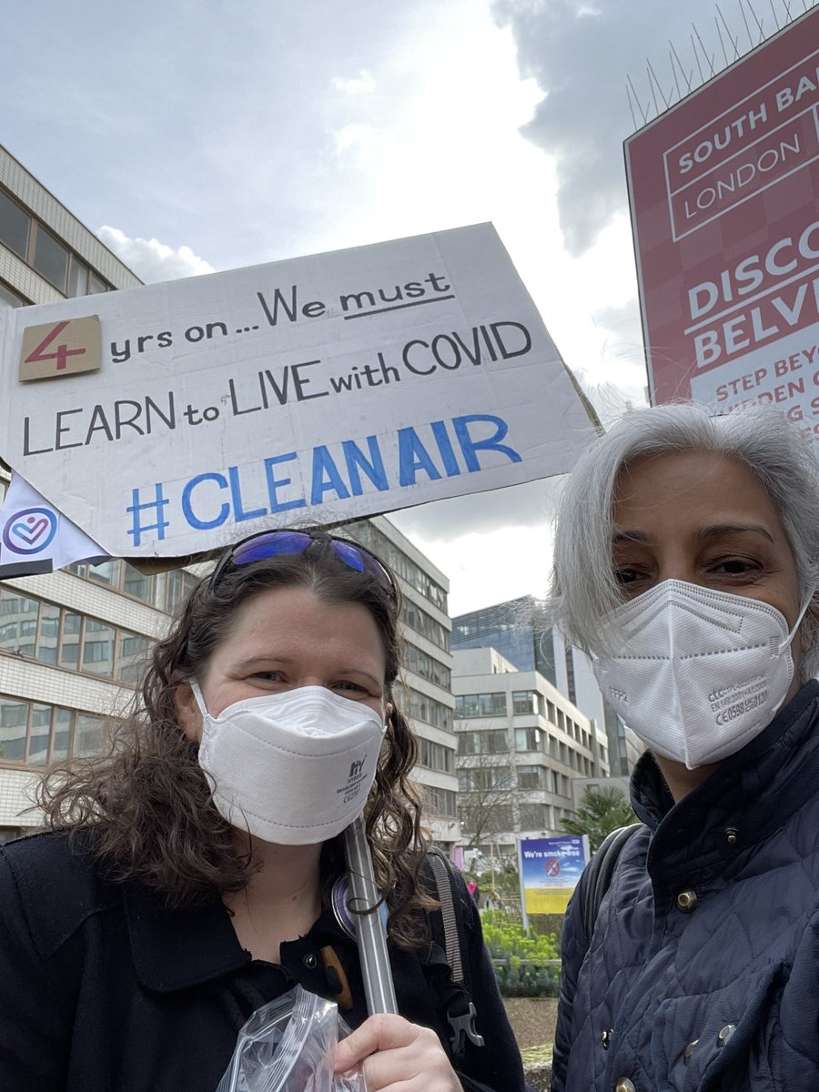 Lara from Clinically Vulnerable Families and Sharon from Smart Air UK