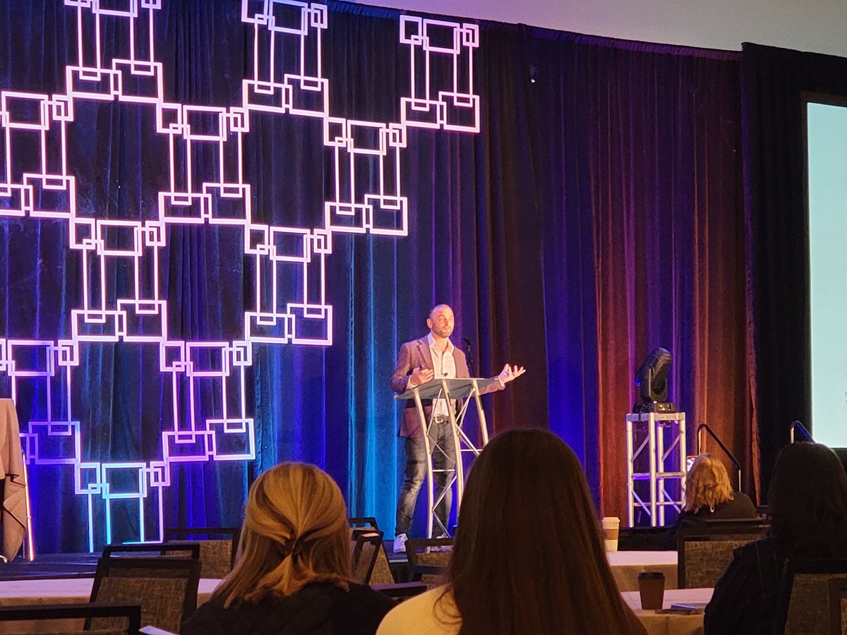 MichaelJaberEDU's tweet photo. Listening to the keynote @StephenReidEdu to kick off the #IDEAcon Conference.  Thanks @chanatown for your team's hard work in providing this learning opportunity for educators! https://t.co/wtfqIV3wKr