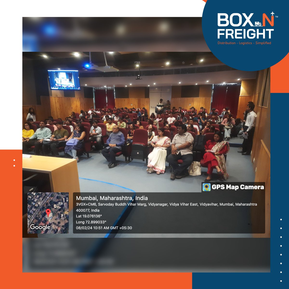 boxnfreight's tweet photo. Nimish Kotecha and Vinita Rajani at Somaiya Entrepreneurship Summit 2024 ignited entrepreneurial sparks, inspiring the next generation of business leaders in logistics and entrepreneurship.  

#boxnfreight #SomaiyaEntrepreneurshipSummit2024 #insightfuldiscussions #innovation https://t.co/iNU9ZU1sGA