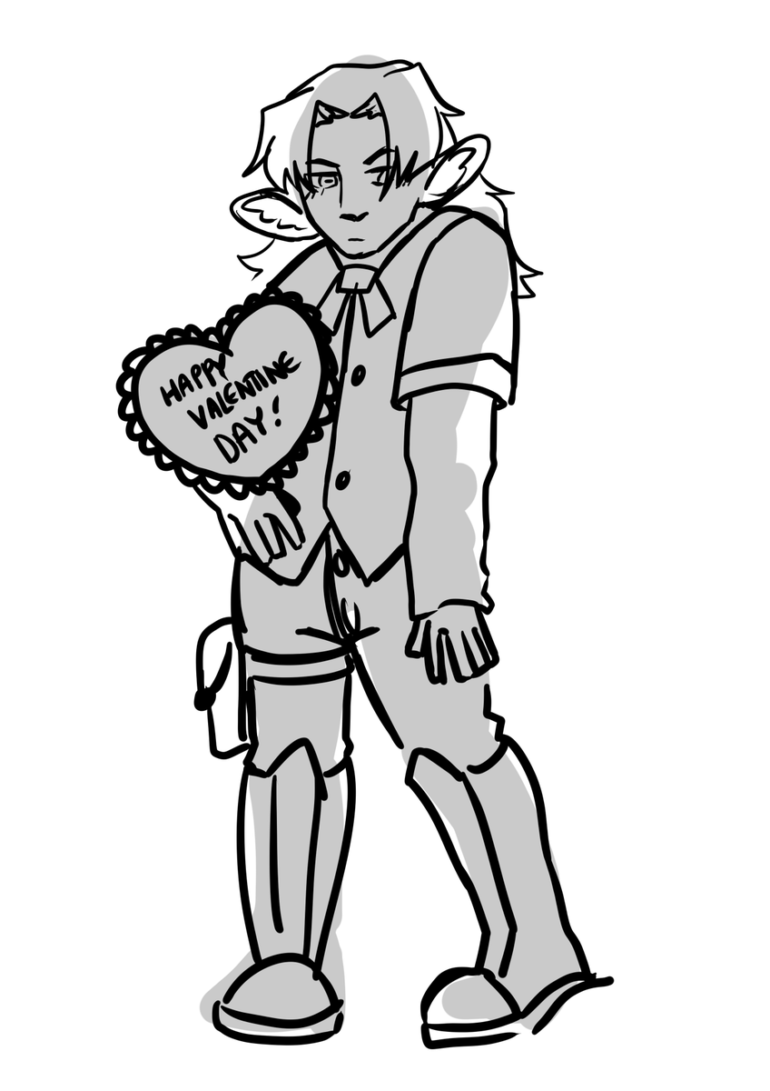 CircusBiter's tweet photo. its a little late but have some sketches,  happy valentines day from gray and evelyn 🩷

★【☆】★【☆】★【☆】★ https://t.co/CeB3KuJkBO