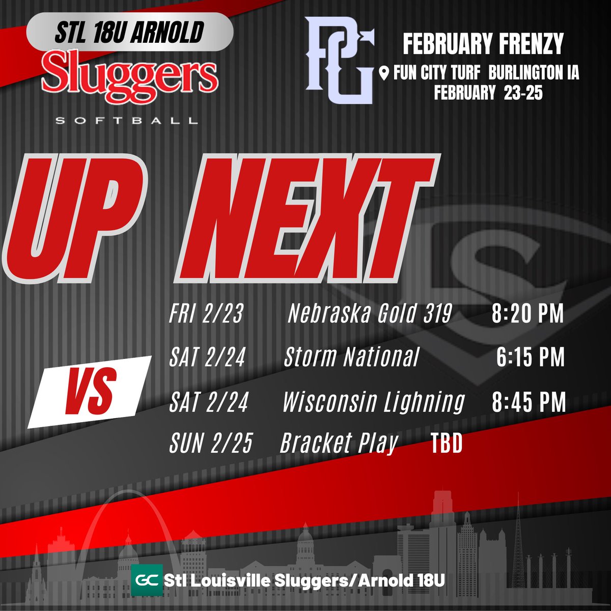 Traveling back to Iowa this weekend for one more in the bubble.