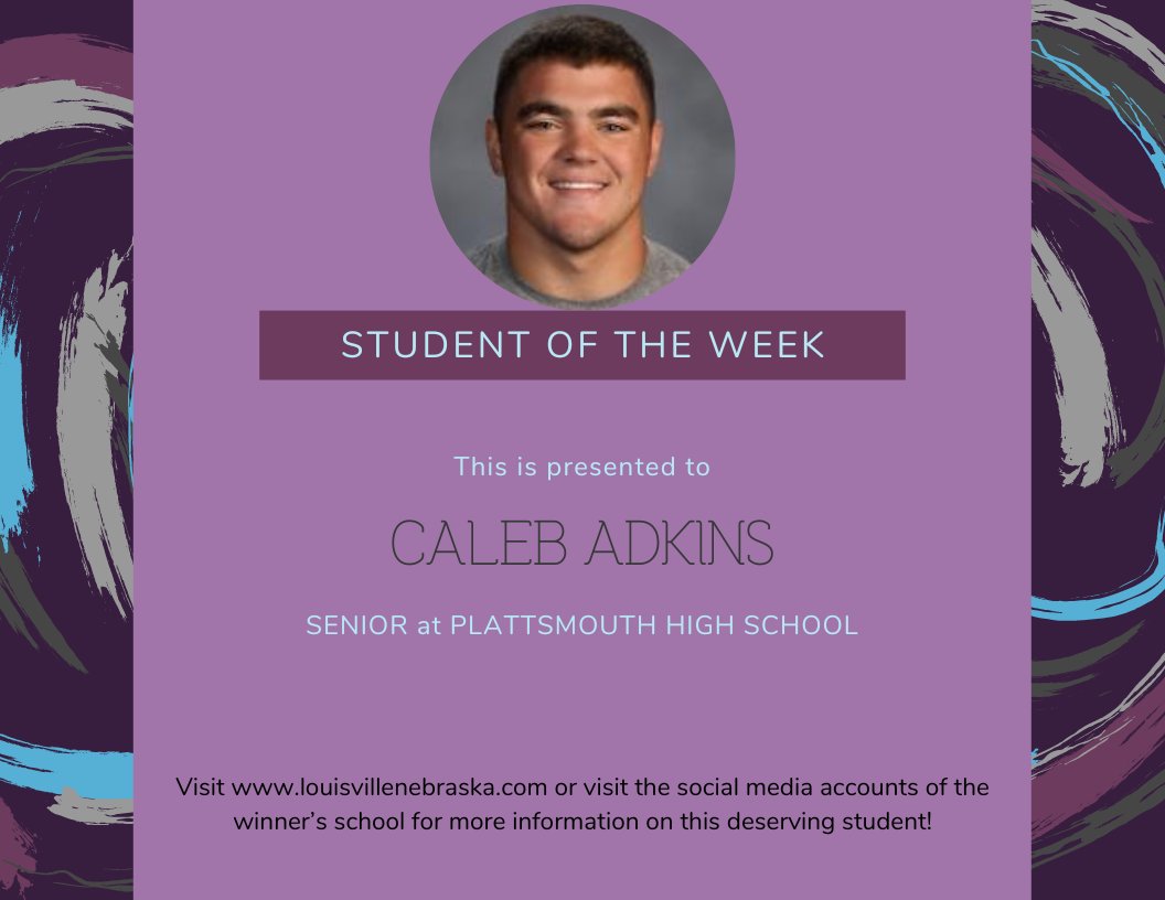 Congrats Caleb!