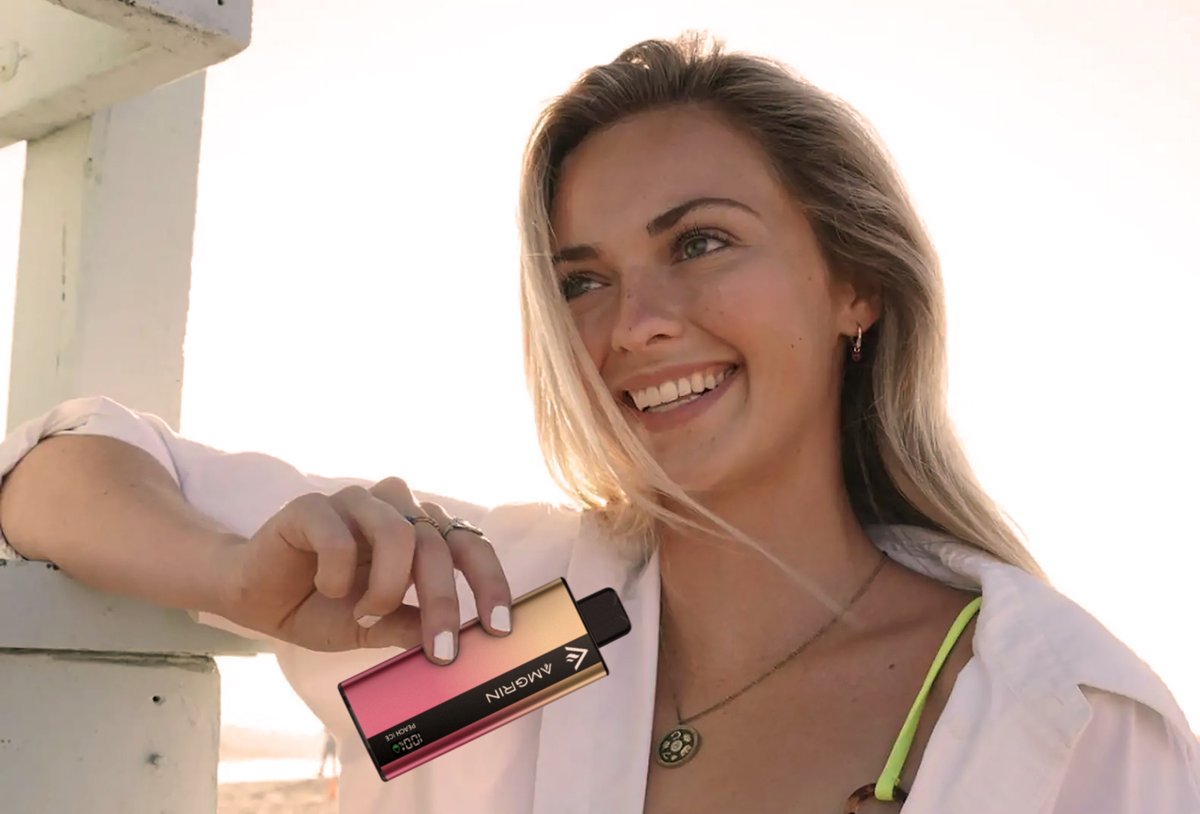 AmgrinVape's tweet photo. Dive into the world of AMGRIN Peach Ice AM6000 Disposable Vape – the ultimate blend of sweet peach and refreshing ice.
✅ 9mL pre-filled e-liquid
✅ 5% salt nicotine
✅ 6000 puffs
✅ Type-C charging
Now seeking global agents!
🌏https://t.co/znecKTnpiJ
#AMGRINVape #PeachIce https://t.co/PLdjuIrIpU