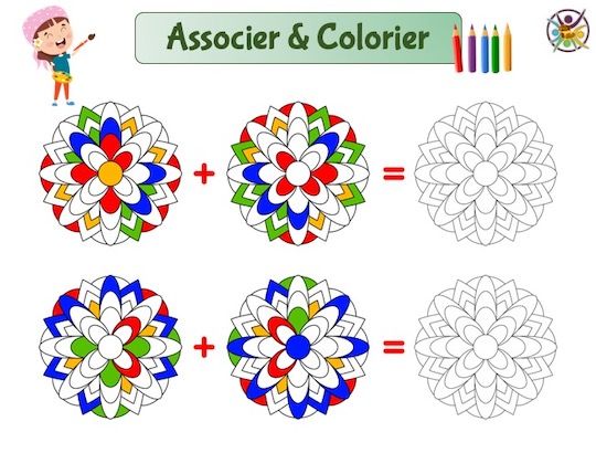 ✨ Découvrez 'Associer et Colorier' ! Une activité de coloriage symétrique pour éveiller l'esprit et la créativité des enfants. 🖍️ 
anniversaire-en-or.com 
#ActivitéEnfant #ColoriageEducatif #CorrespondanceCouleurs #ActivitéGratuite #AmusementCreatif