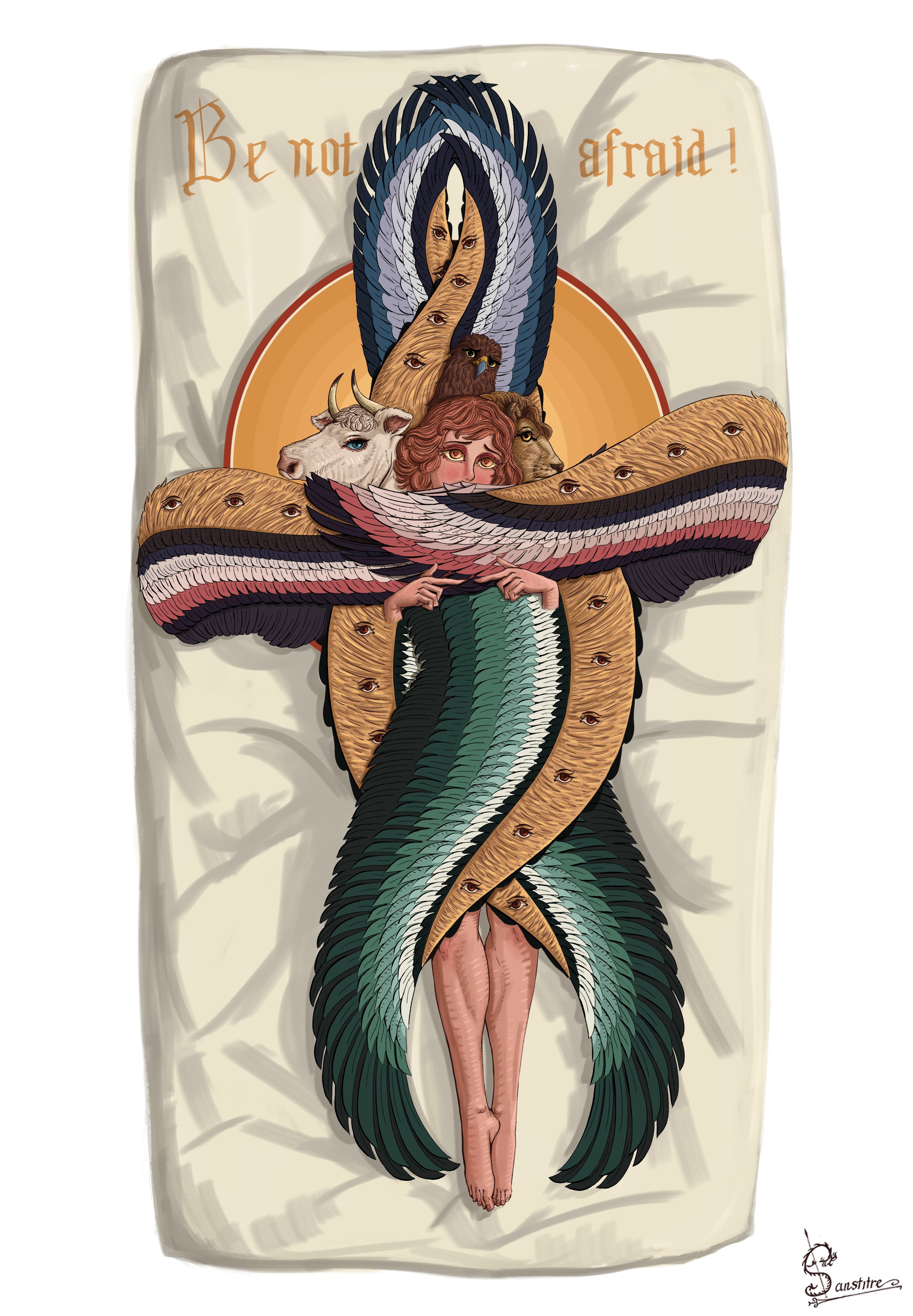 Dakimakura snake top