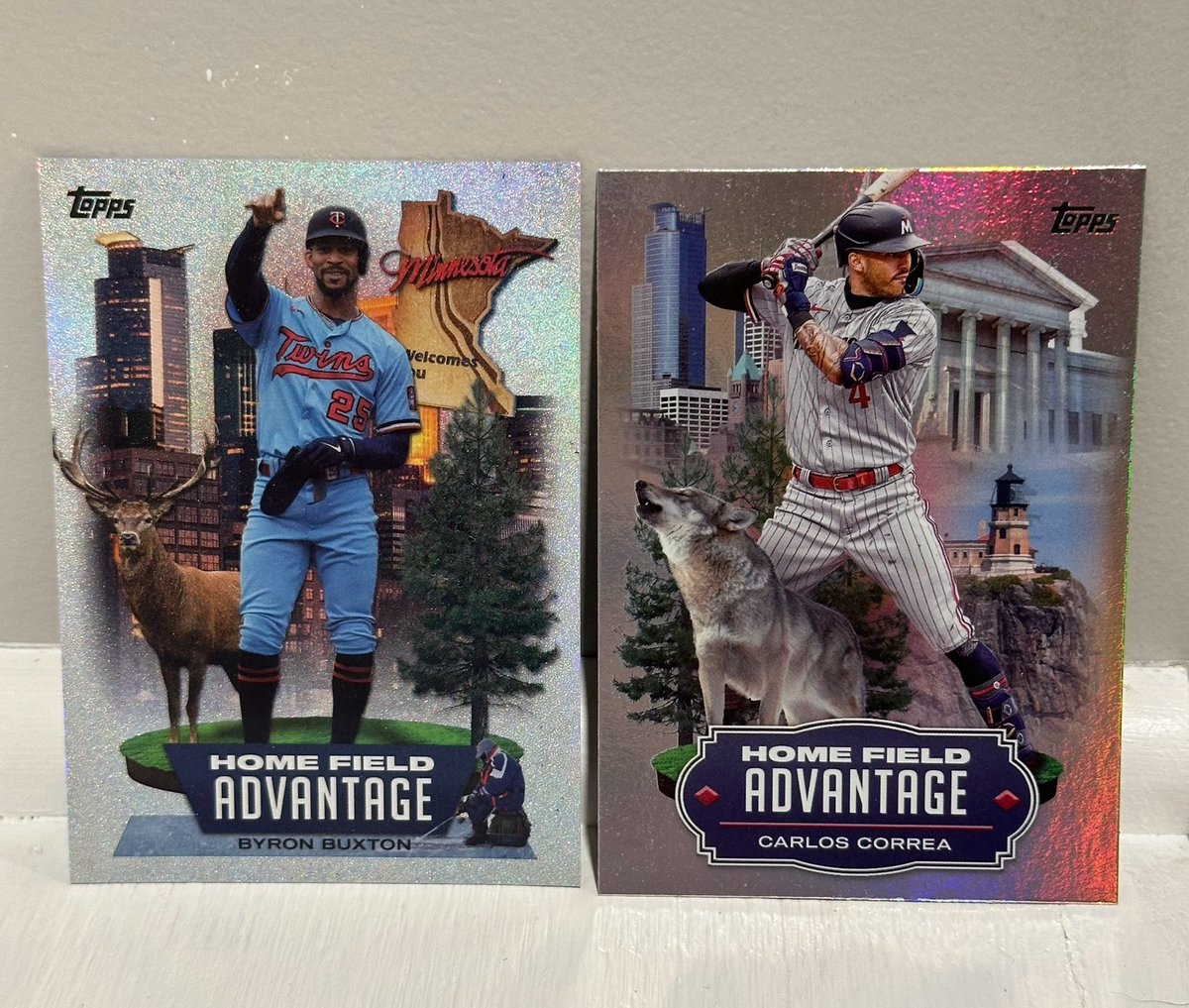 There’s #MNTwins baseball this week!

Spring training action kicks off on Friday.

RT for a chance to win a Byron Buxton and Carlos Correa <a href="/Topps/">Topps</a> Home Field Advnatage insert.

Must be following to be eligible.