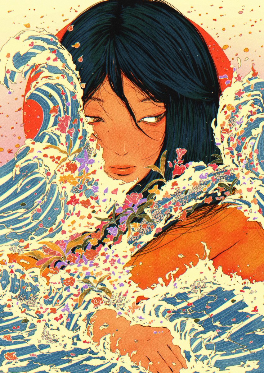 haranikala's tweet image. support human artists ! ! : D 🌊🍅🎣