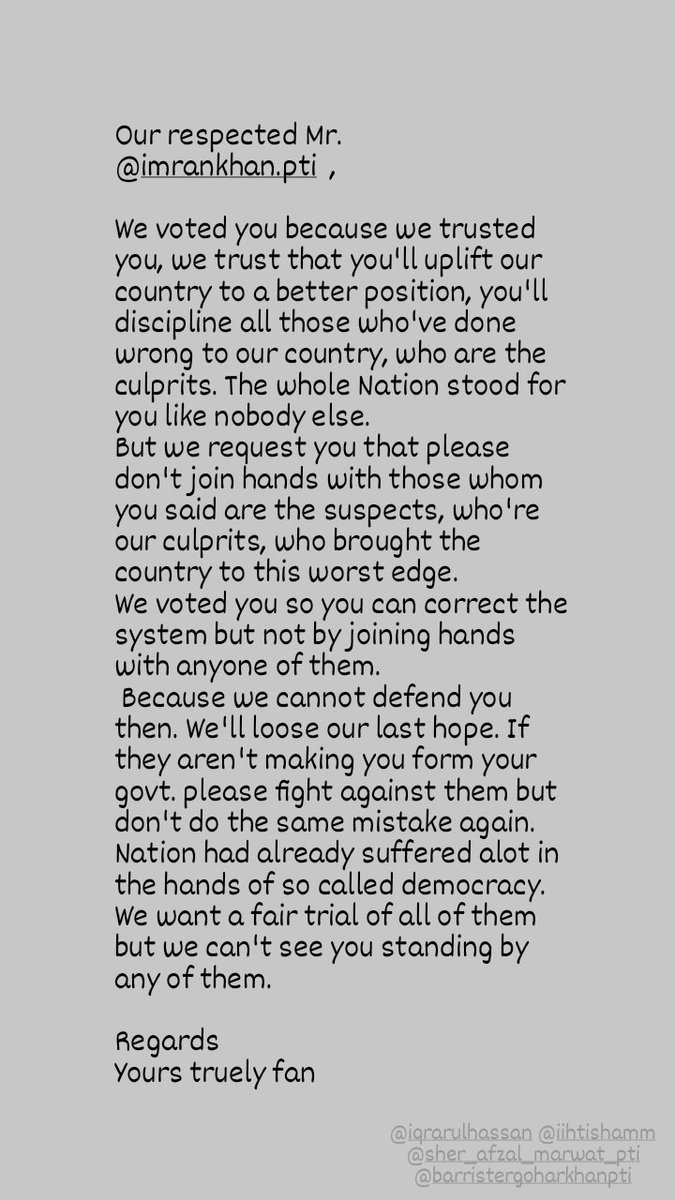 maryamsaba01's tweet photo. @ImranKhanPTI @ImranRiazKhan @iihtishamm @iqrarulhassan https://t.co/mztt2X7Tpi