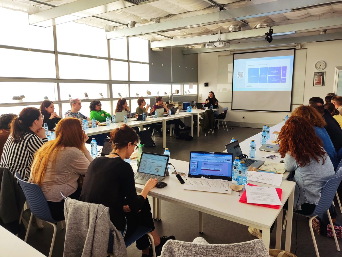 Los equipos de comunicación que componen #EELISA, unidos en la #UPM para crear una estrategia común. Trabajando para llegar más lejos y a más personas.
#somosUPM <a href="/eelisa_eu/">EELISA European University Alliance</a> <a href="/minasenergiaupm/">minasenergiaupm</a>