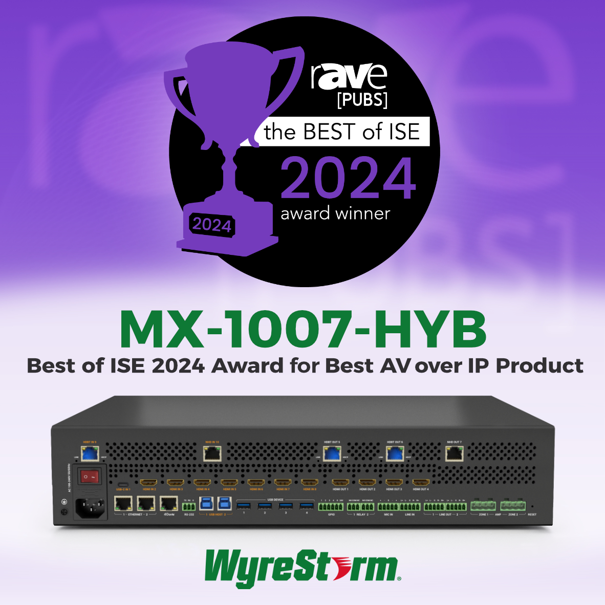 WyreStorm tweet media