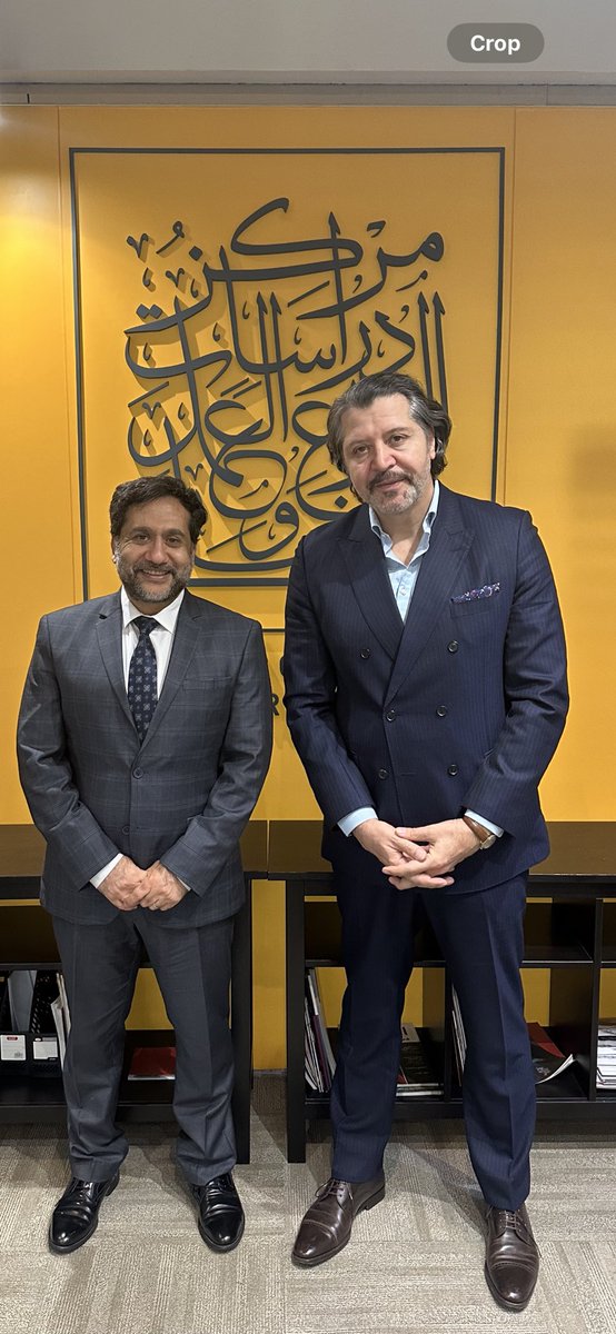 Delighted to be invited to the Center for Conflict and Humanitarian Studies at the Doha Institute by my brother Dr. Ghassan Elkahlout, Director of CHS. Appreciated the candour discussion on Afghanistan and their efforts to build bridges between different actors. @onlineCHS