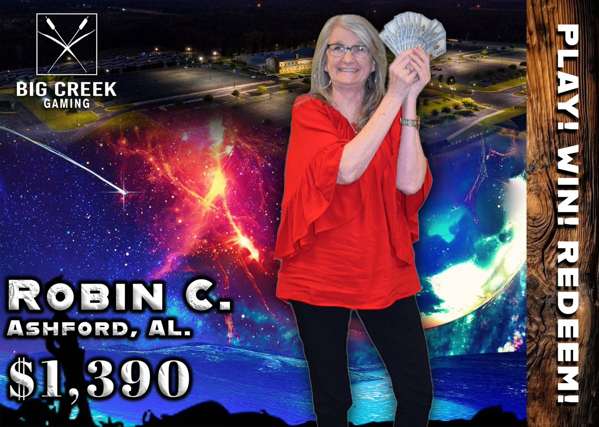 thecrossingal's tweet photo. Smile for the camera... Like the old McDonald's slogan said "We LOVE to see you smile." #TheCrossingAtBigCreek #BigCreekGaming #PlayWinRedeem #Cottonwood #Alabama https://t.co/WUyMmujSJJ