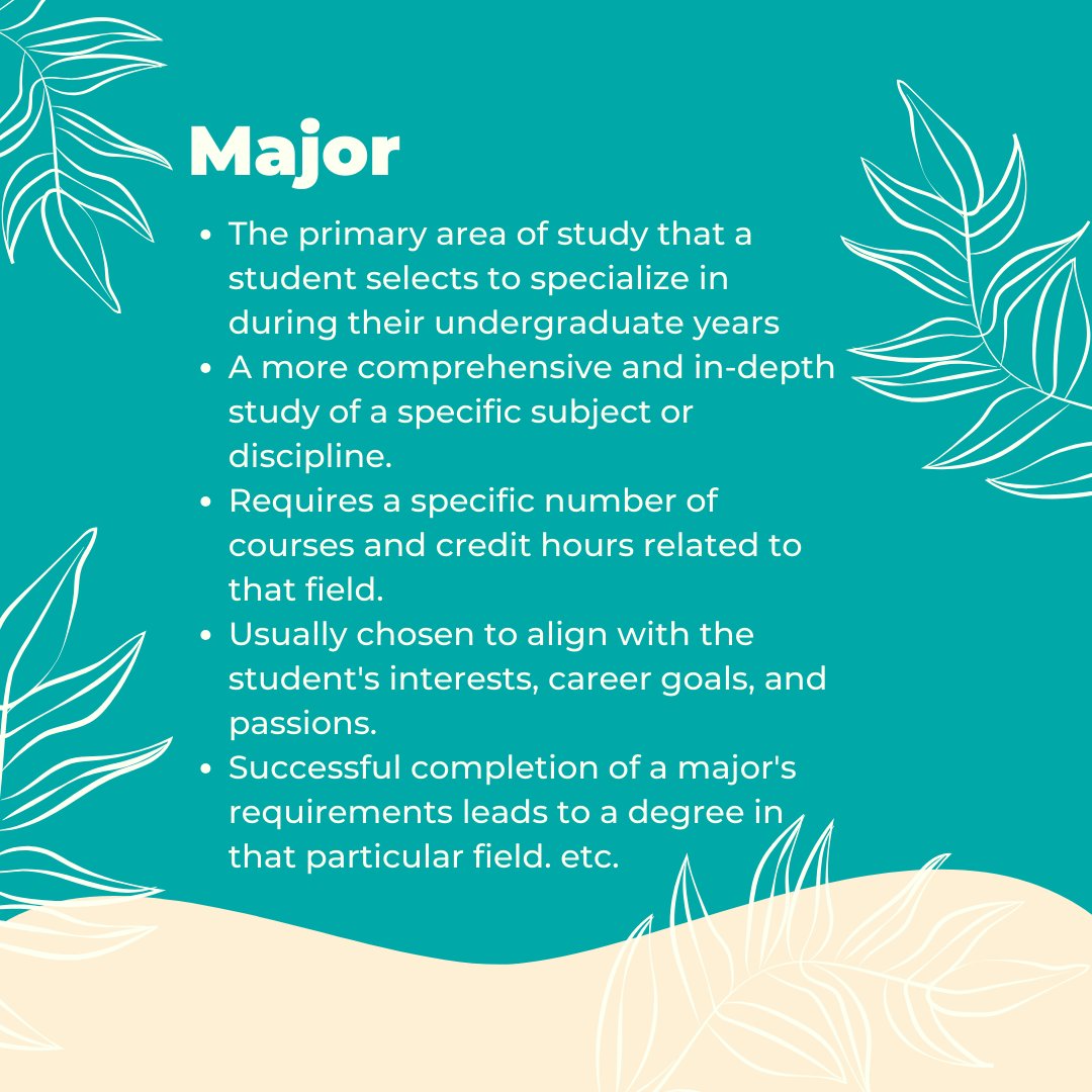 EIFdotorg's tweet image. 📚 Major: Diving deep into my passion. 🌟 Minor: Exploring new horizons. College life is all about finding the perfect academic harmony. 🎓💡 #MajorsVsMinors #BalancingAct #EducationIsFreedom