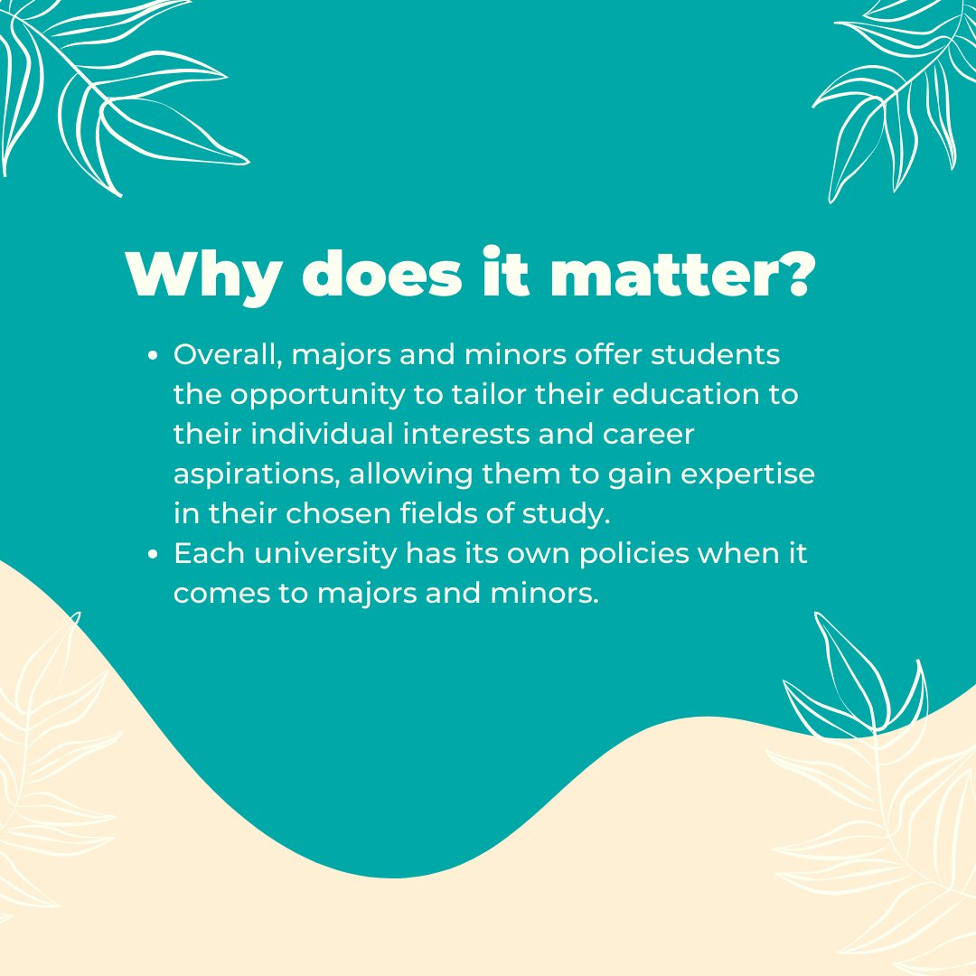 EIFdotorg's tweet image. 📚 Major: Diving deep into my passion. 🌟 Minor: Exploring new horizons. College life is all about finding the perfect academic harmony. 🎓💡 #MajorsVsMinors #BalancingAct #EducationIsFreedom