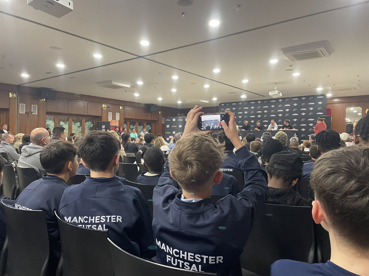 Empowering our youth players in Barcelona with a phenomenal experience, thanks to @TheUnitedFutsal 🇺🇸🇪🇸

Our first-team players actively engaging in the academy @MFCYouthFutsal sharing valuable knowledge, and strengthening the @MFC_Futsal family ecosystem. #wearemfc