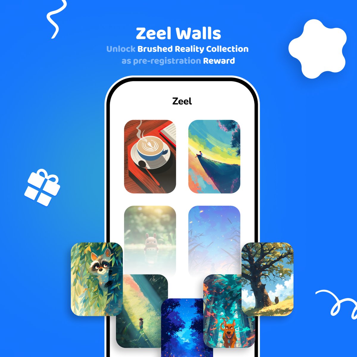 yogesh_gosavi_'s tweet photo. Presenting Zeel Walls - our enthusiastic take on AI Wallpapers ✨

Pre-register now to snag our Brushed Reality collection as a reward once the app launches. 🥳

https://t.co/asFuJSQSf4 

Follow @zeelwalls for updates! https://t.co/uUhdOt9Bkh