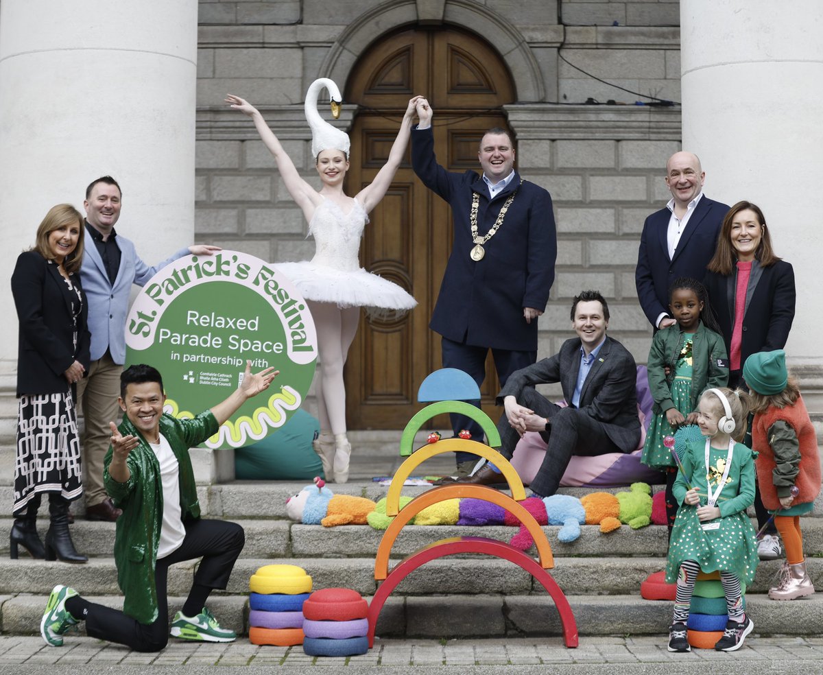 St Patrick’s Festival & Dublin City Council are delighted to announce the introduction of a Relaxed Space for the 1st time at this year’s Parade, designed to support the needs of neurodivergent individuals, & those with sensory processing differences.👇🏼🔗 stpatricksfestival.ie/about/latest-n…