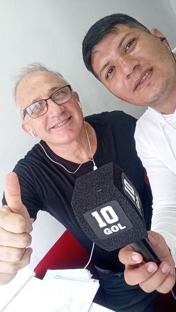 Con el gran Dani "el gringo" Bini!
Un placer relatar al lado de éste crack!