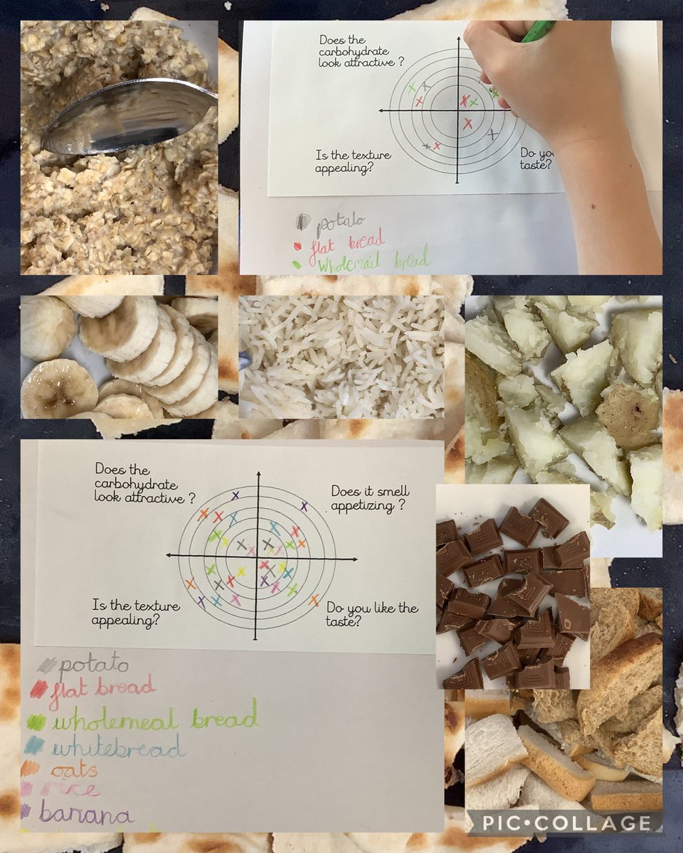 Year 3 have been looking closely at different carbohydrates. We evaulated them by looking at their appearance, texture, smell and of course taste! Which do you think we enjoyed the most?