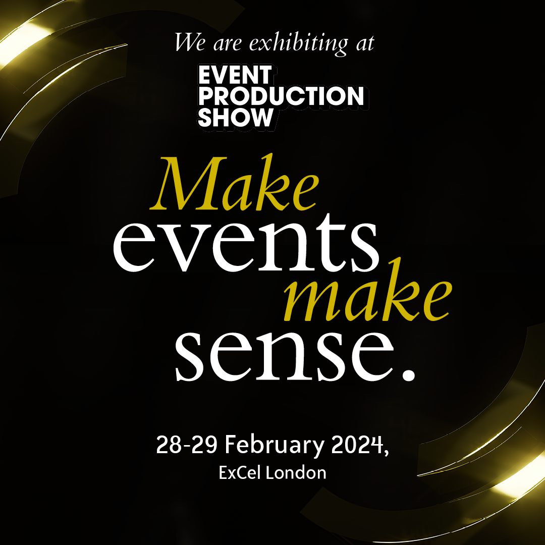 Later this month we will be exhibiting at the <a href="/EventProdShow/">EventProductionShow</a> at London Excel. Please join us at our stand H76E where we’ll show you how we Make Events Make Sense.  
#events #EPS24